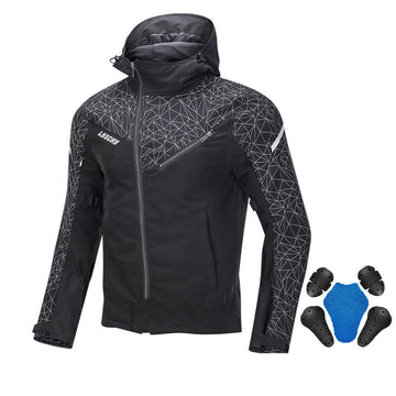 Racing Street Softshell Waterproof Armored Jacket